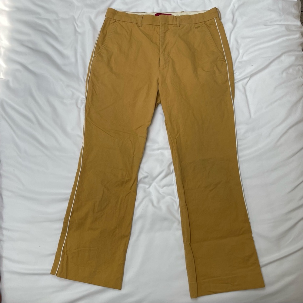 The Gigi Sonia Crop Trousers in Mustard size IT40